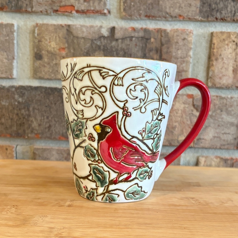 Red Cardinal Ceramic Mug